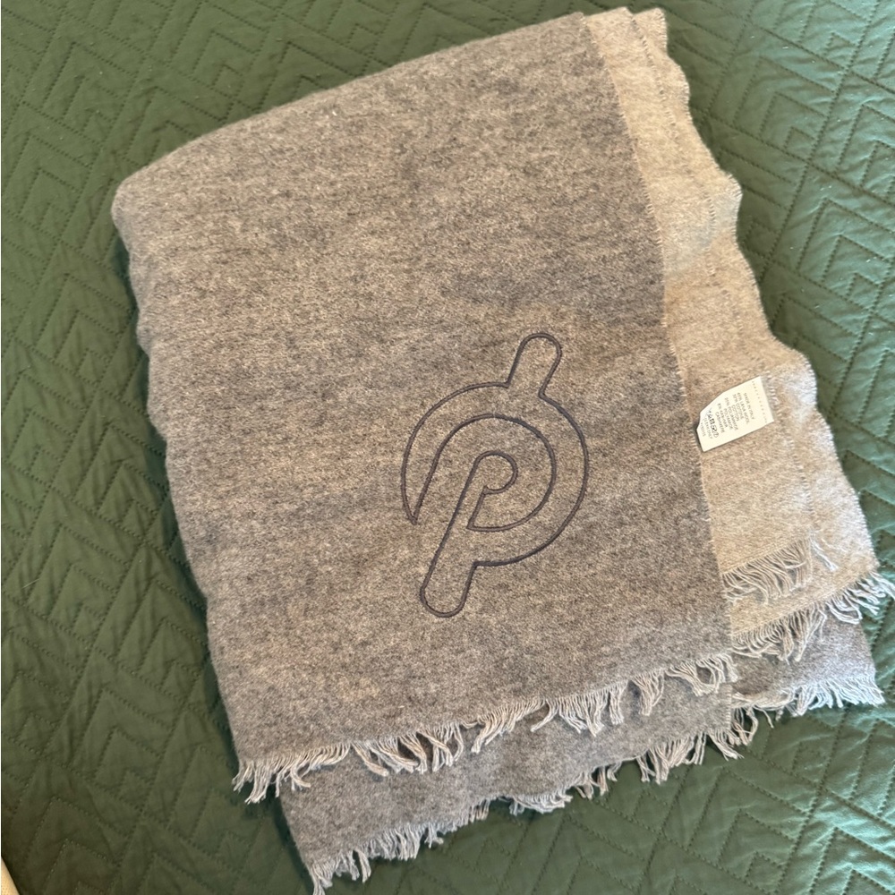Peloton Gray Blanket